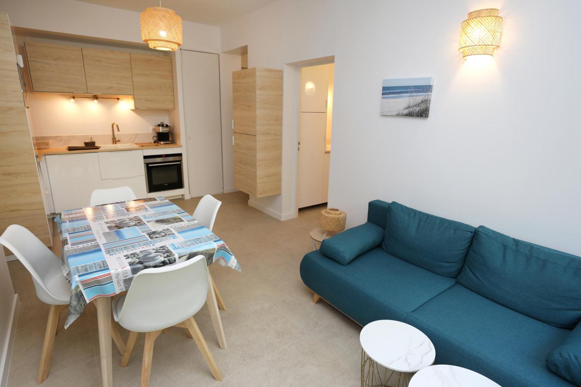 T2 Neuf Sur Jardin Proche Apartment